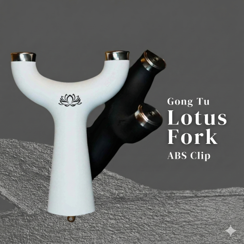 Gong Tu Lotus Fork ABS Round Tip Clip Slingshot 8820MM